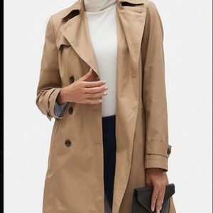 [NWT] BANANA REPUBLIC CAMEL TRENCH COAT SIZE S